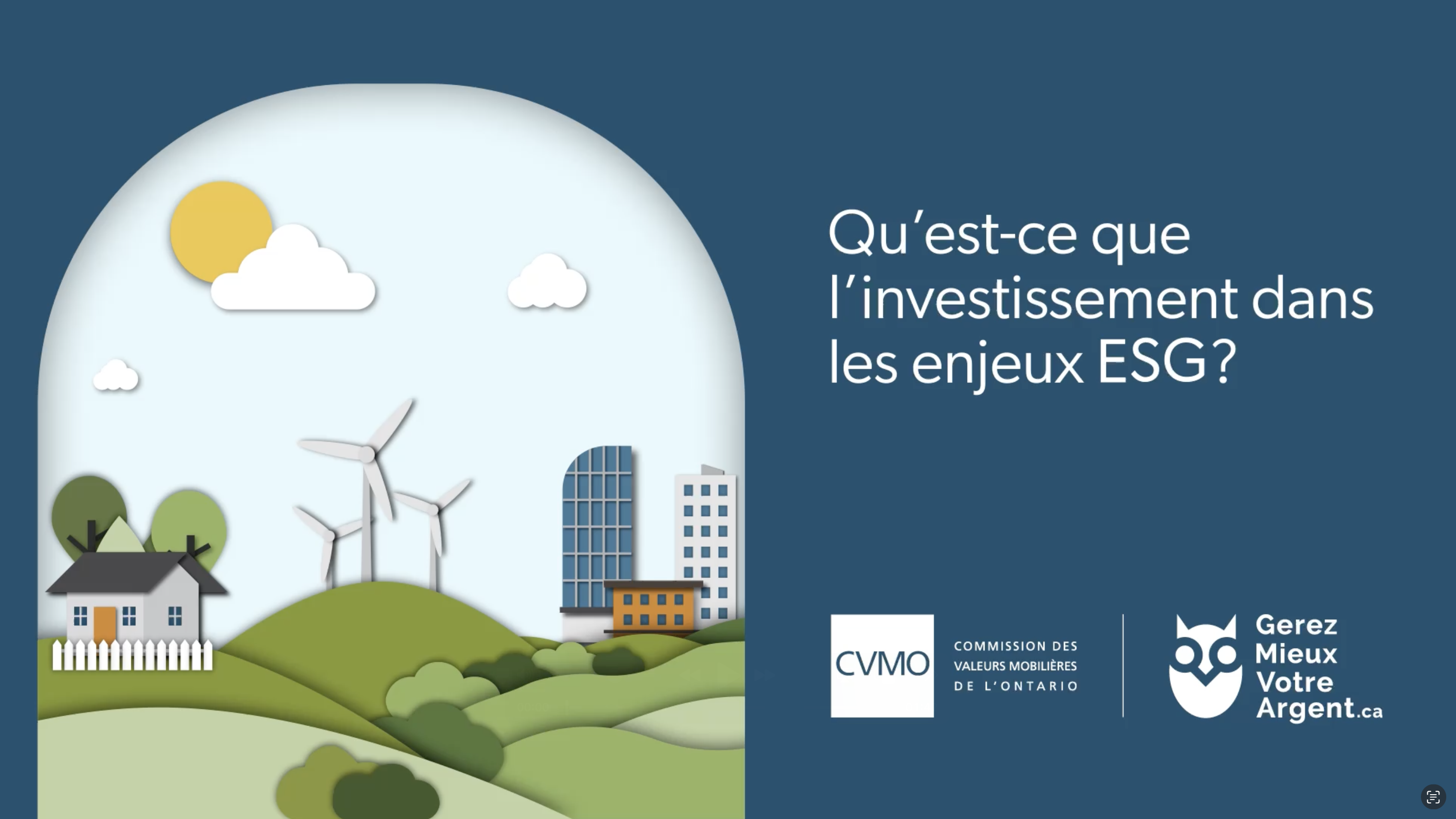 Qu’est-ce que l’investissement dans les enjeux ESG?